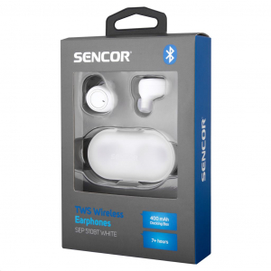 Sencor SEP 510BT WH Bluetooth mikrofonos f&uuml;lhallgat&oacute; feh&eacute;r